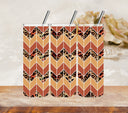 Leopard tangram - UV DTF tumbler wrap
