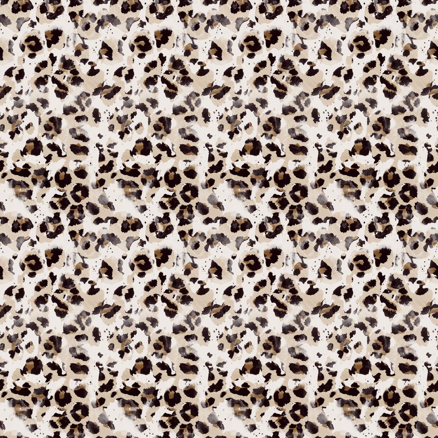 Leopard With Spots - Adhesive Vinyl Sheets