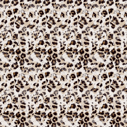 Leopard With Spots - Adhesive Vinyl Sheets