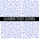 Fuzzy Leopard UV DTF Decal sheets 8 color Options