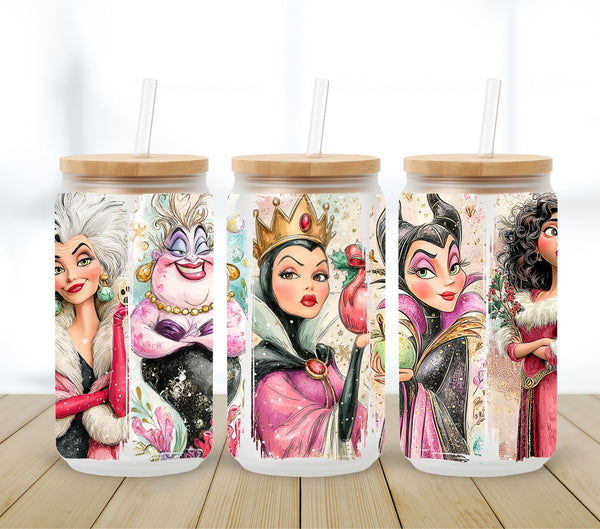 Evil UV DTF 16oz Libbey wrap
