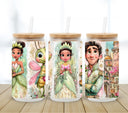 Frog Princess UV DTF 16oz Libbey wrap
