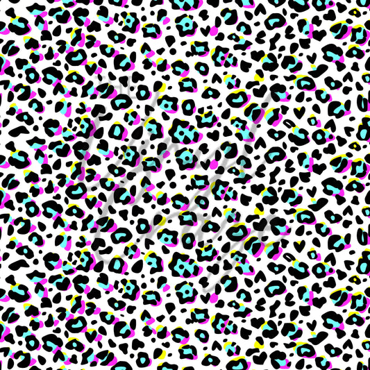 Lisa Frank Cheetah - Adhesive Vinyl Sheets