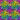 Lisa Frank Cheetah Rainbow - Adhesive Vinyl Sheets