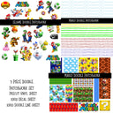 Mario Doodle Patchwork Set