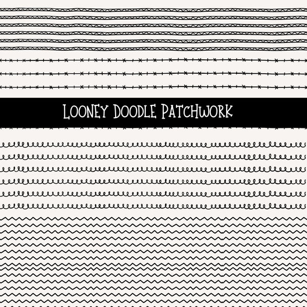 Looney Doodle Patchwork Set