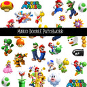 Mario Doodle Patchwork Set