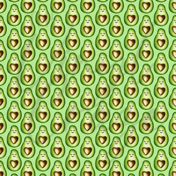 Love Avocados - Adhesive Vinyl Sheets