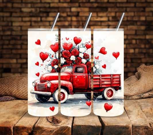 Love Truck - Adhesive Vinyl Wrap