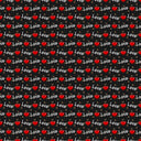 Love Heart Print - Adhesive Vinyl Sheets