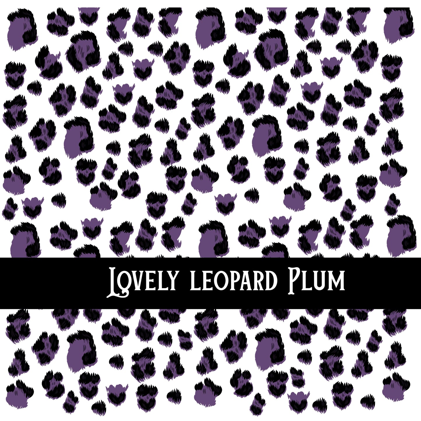 Lovely Leopard Decal sheets- 10 Color Options