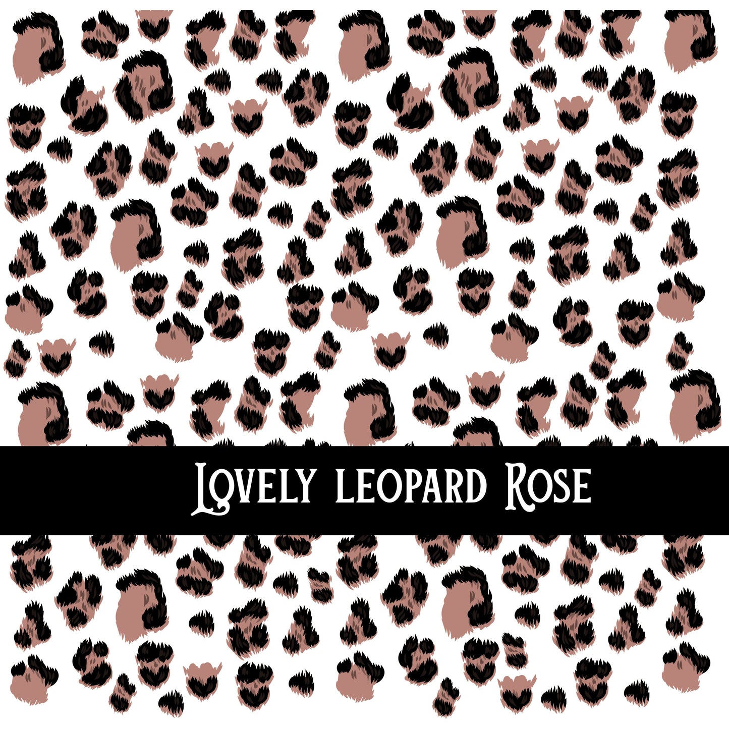 Lovely Leopard Decal sheets- 10 Color Options