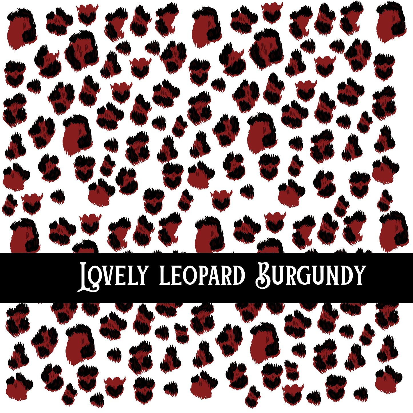 Lovely Leopard Decal sheets- 10 Color Options