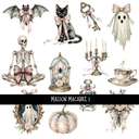 Maison Macabre   - UV DTF Decal sheet 6 variants