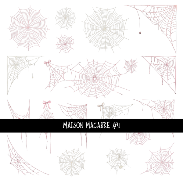 Maison Macabre   - UV DTF Decal sheet 6 variants