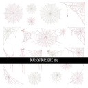Maison Macabre   - UV DTF Decal sheet 6 variants
