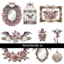 Maison Macabre   - UV DTF Decal sheet 6 variants