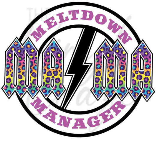 MAMA: Meltdown Manager - UV DTf Decal