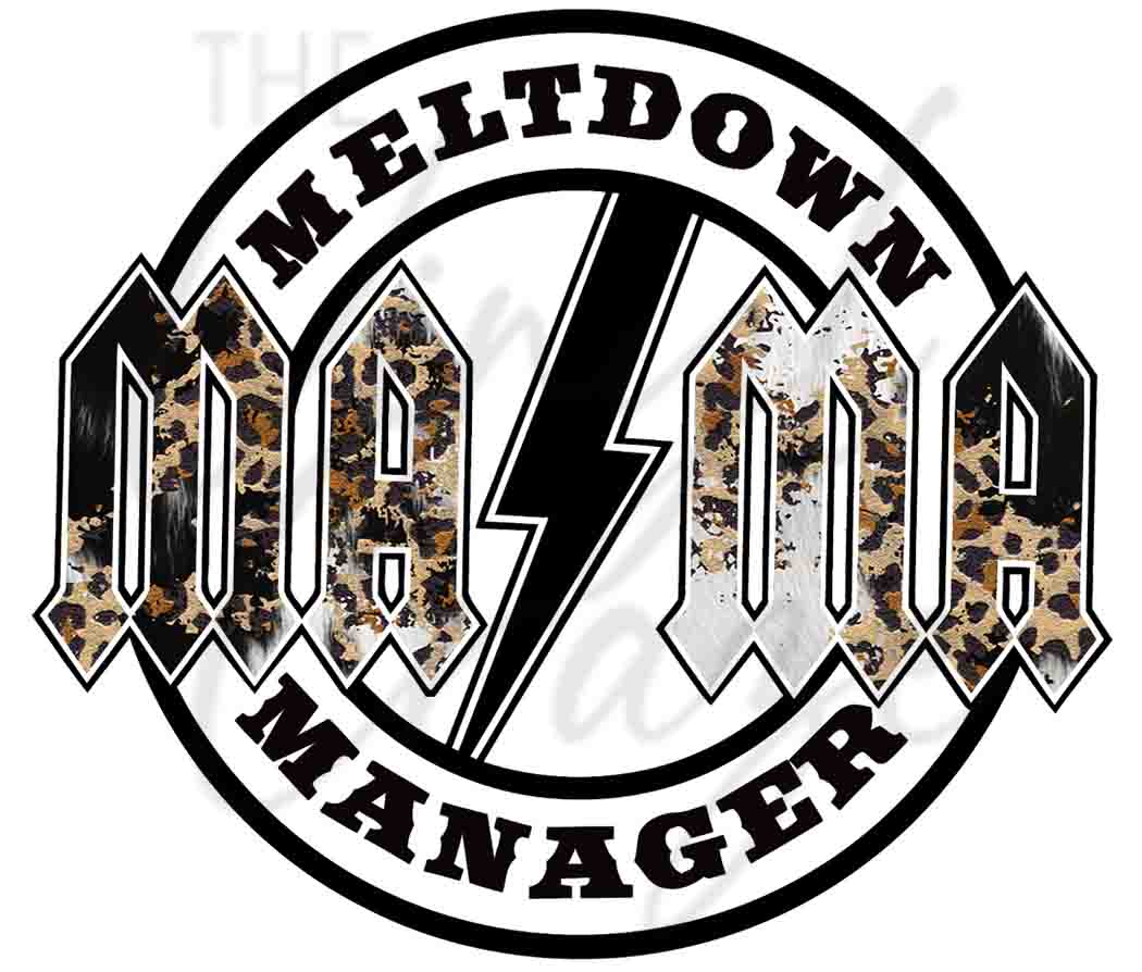 MAMA: Meltdown Manager - UV DTf Decal