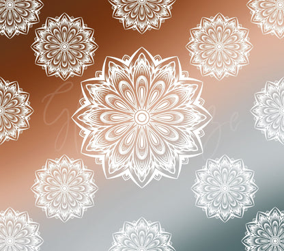 Mandala Ombre - Adhesive Vinyl Wrap