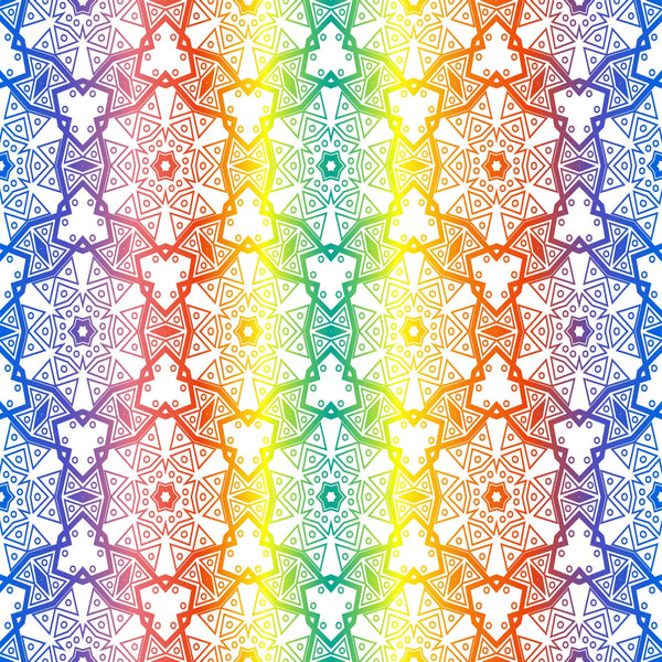 Mandala Prism - Adhesive Vinyl Sheets