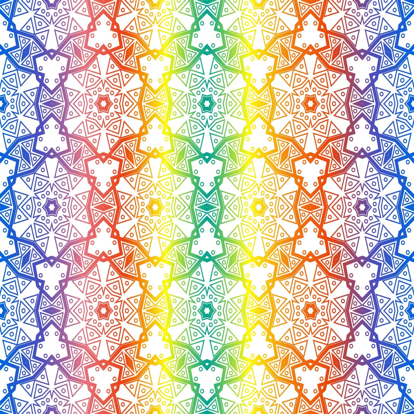 Mandala Prism - Adhesive Vinyl Sheets