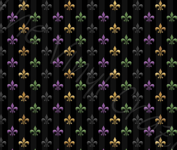 Mardi Gras - Adhesive Vinyl 12x12 Sheets