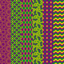 Mardi Gras - Adhesive Vinyl 12x12 Sheets - 6 Pack