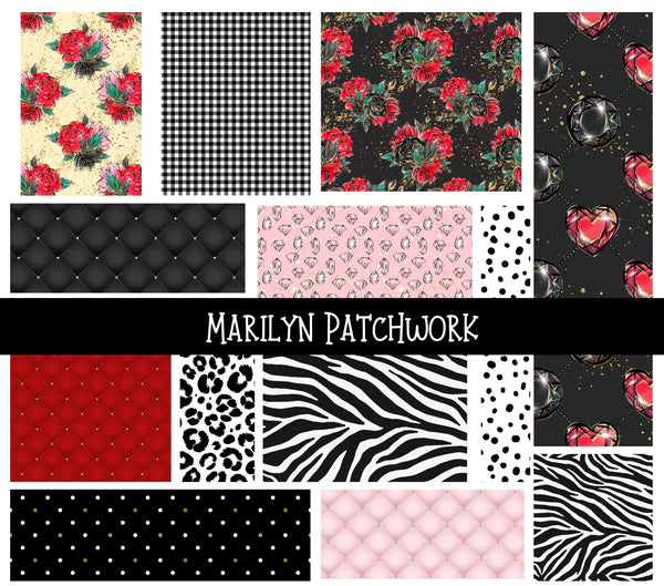 Marilyn Doodle Patchwork Set