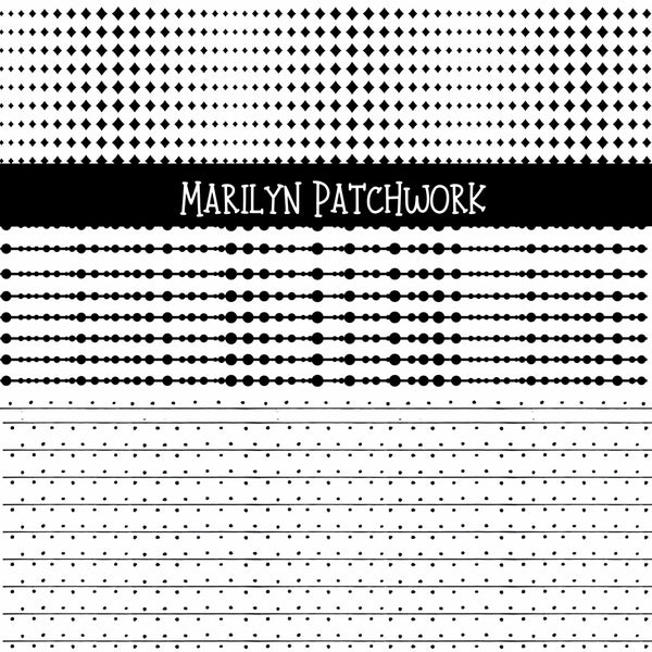 Marilyn Doodle Patchwork Set