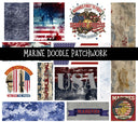 Marine Doodle Patchwork Set