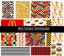McD's Doodle Patchwork Set