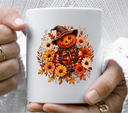 Painted Pumpkin Scarecrow - UV DTF Decal