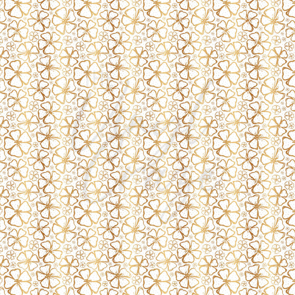 Metallic Floral - Adhesive Vinyl Sheets