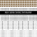 Mick Safari UV DTF Doodle Patchwork Set
