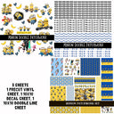 Minions Doodle Patchwork Set