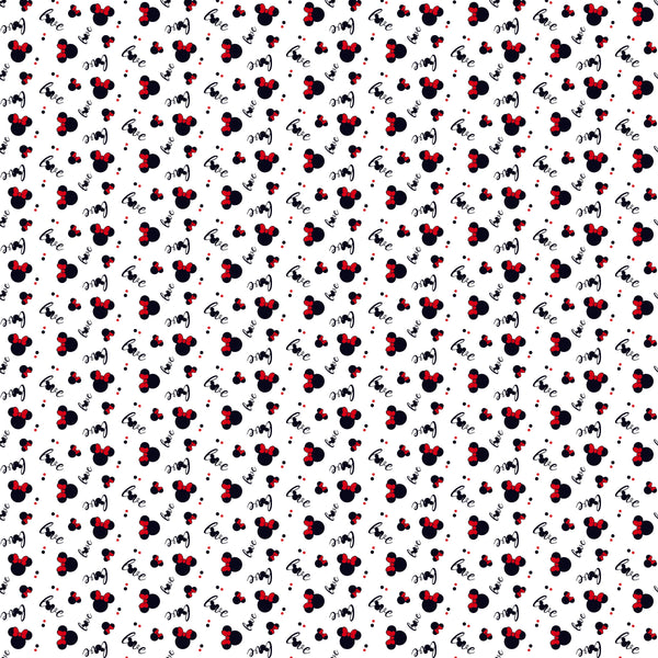 Bow Love - Adhesive Vinyl Sheets