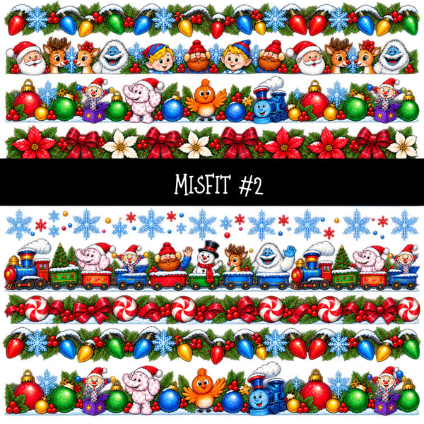 Misfit UV DTF Decal sheets 3 designs available