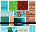 Moana Doodle Patchwork