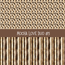 Mocha Love Duo precut vinyl sheet- 2 coordinating patterns on one sheet (7 Variants)