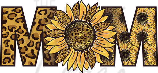 Mom Sunflower - UV DTF Decal