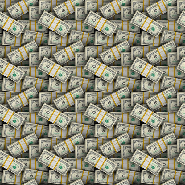Money, Money, Money, Money - Adhesive Vinyl 12x12 Sheet