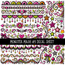 Monster Mash Decal sheets 4 designs available