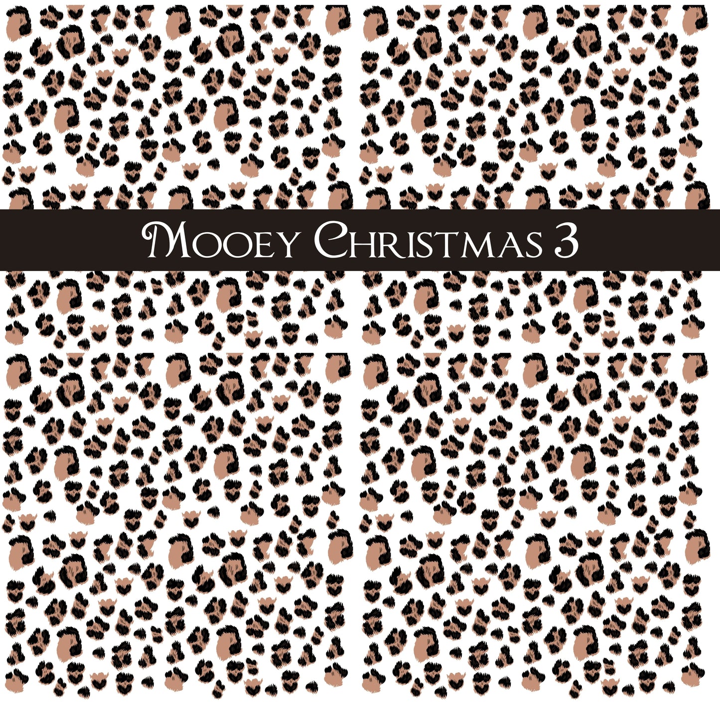 Mooey Christmas UV DTF Decal Sheets 8 design options