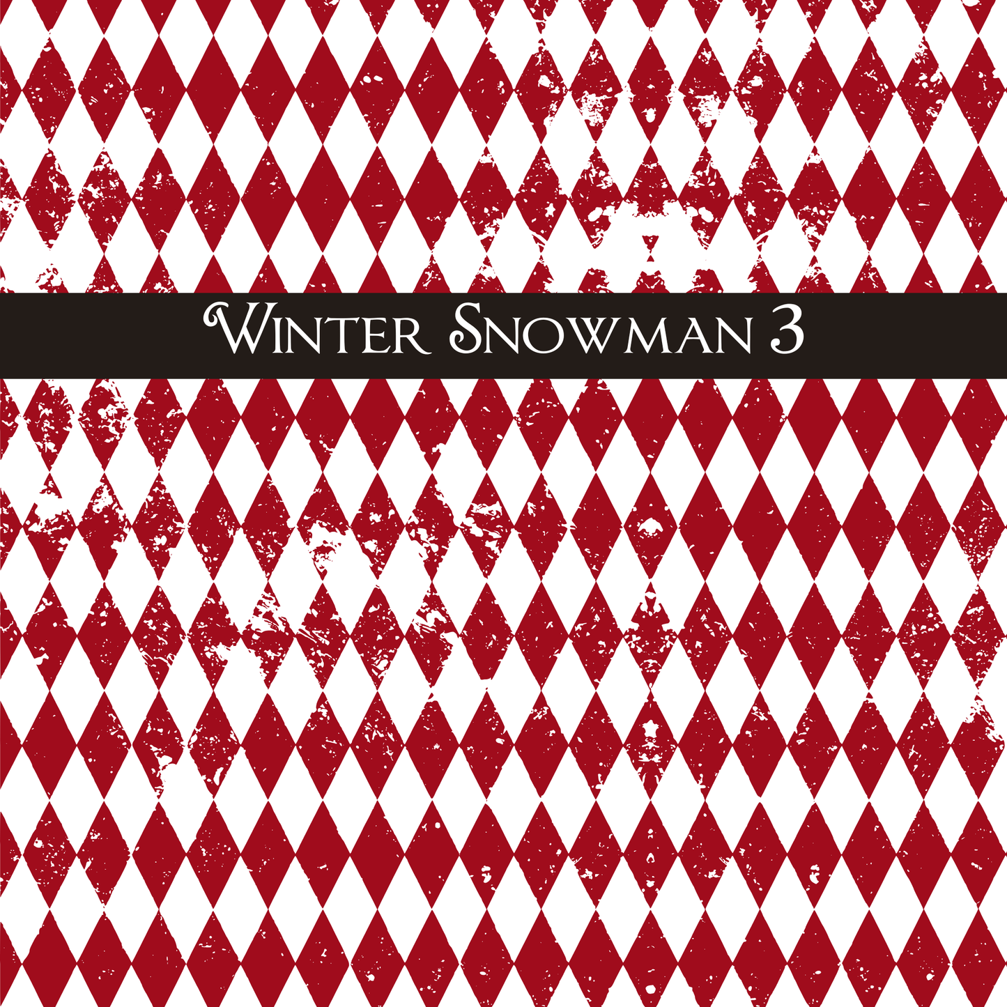 Winter Snowman -UVDTF Decal Sheets (5 Variants)