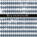Blue Snowman -UVDTF Decal Sheets (5 Variants)