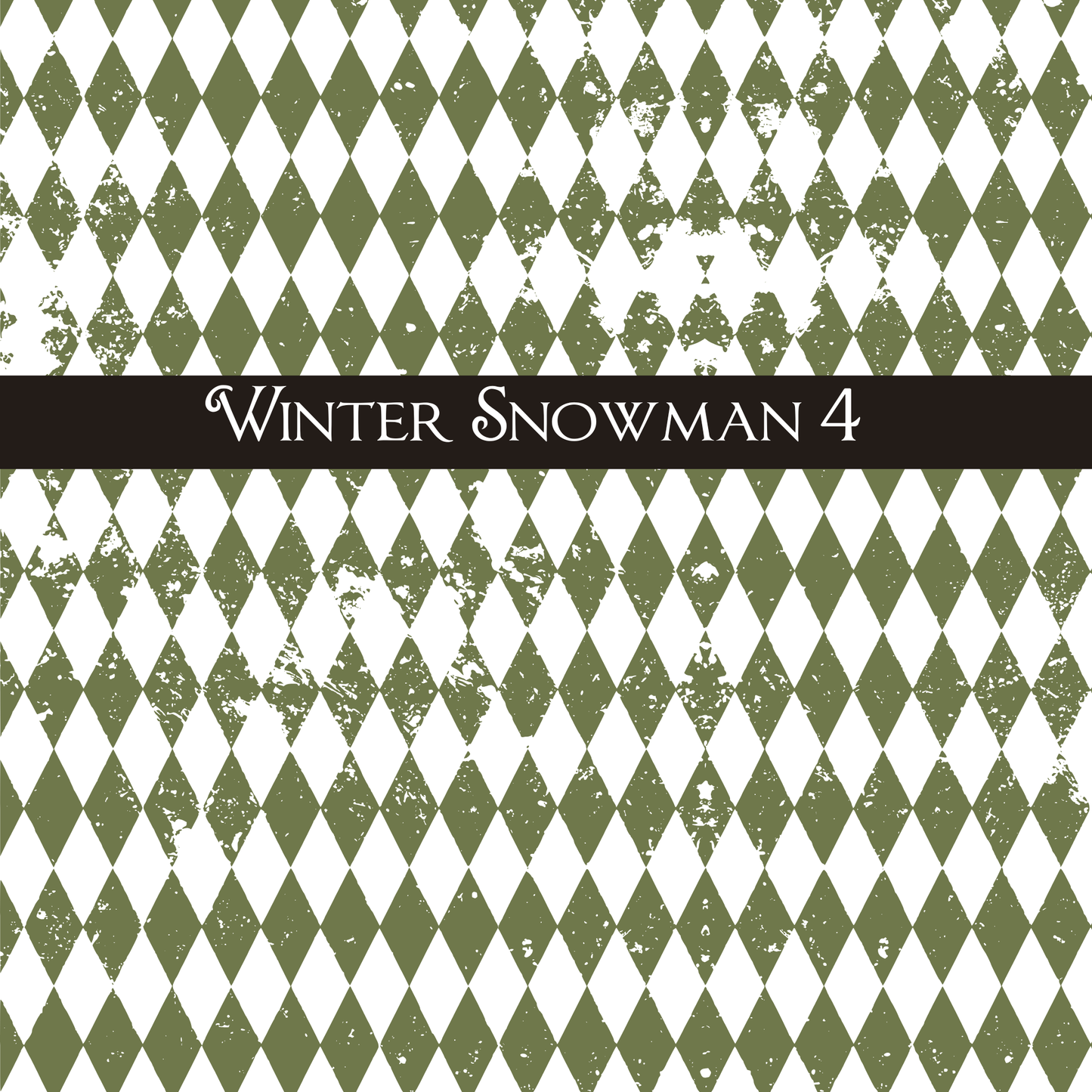 Winter Snowman -UVDTF Decal Sheets (5 Variants)