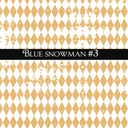 Blue Snowman -UVDTF Decal Sheets (5 Variants)