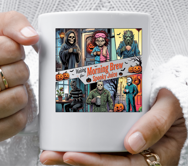 Morning Brew Spooky Juice UV DTF Decal
