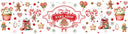 Mr. Claus Bake Shop - UV DTF Bucket and jar wraps